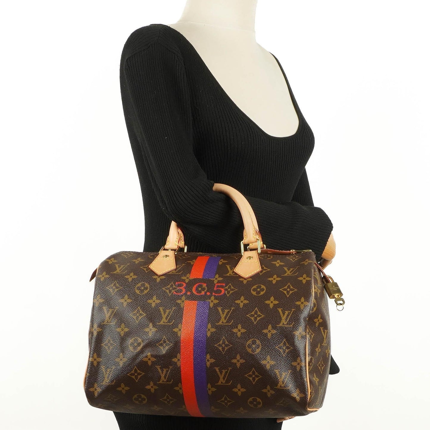 Louis Vuitton Speedy 30 Handtasche aus Monogram Canvas