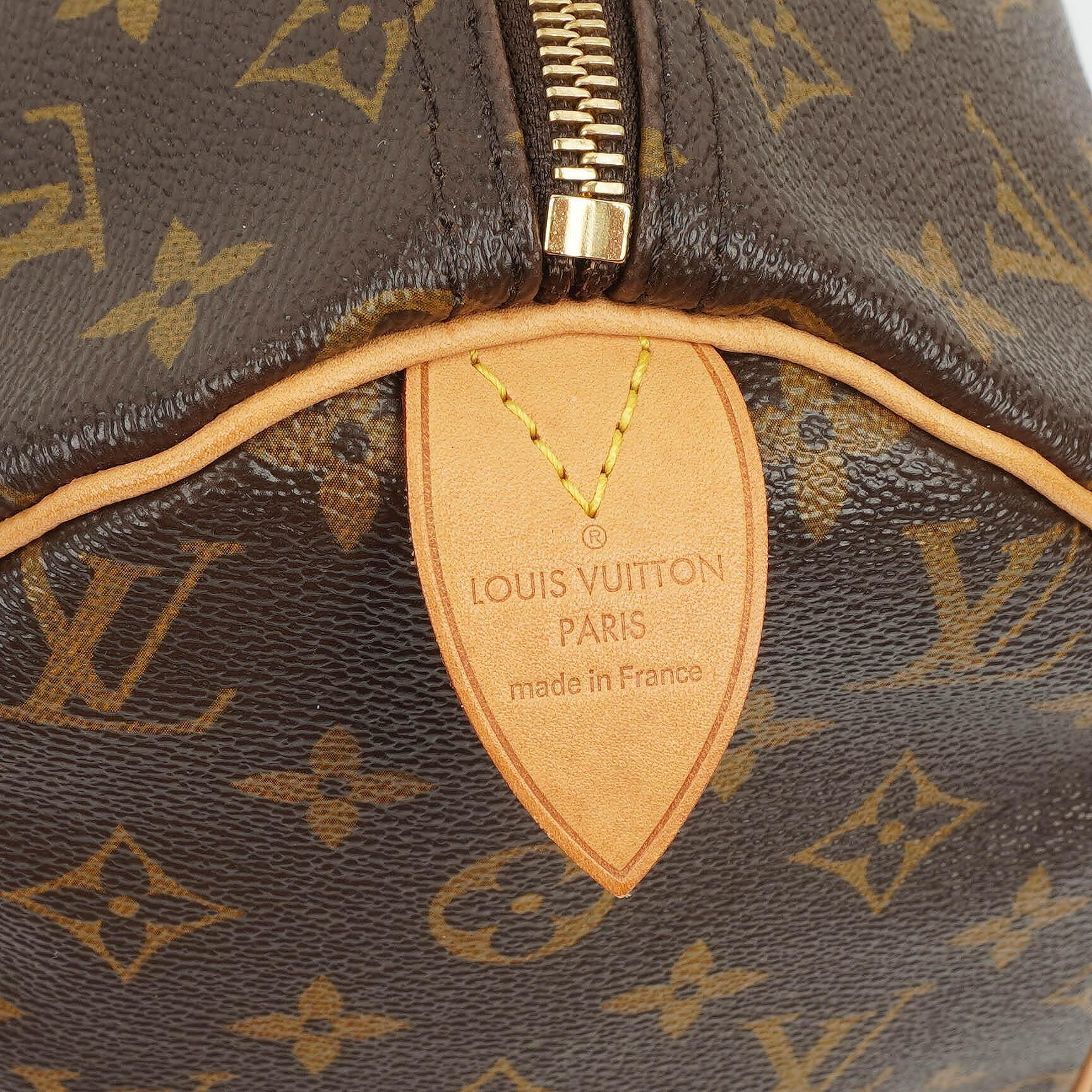 Louis Vuitton Speedy 30 Handtasche aus Monogram Canvas
