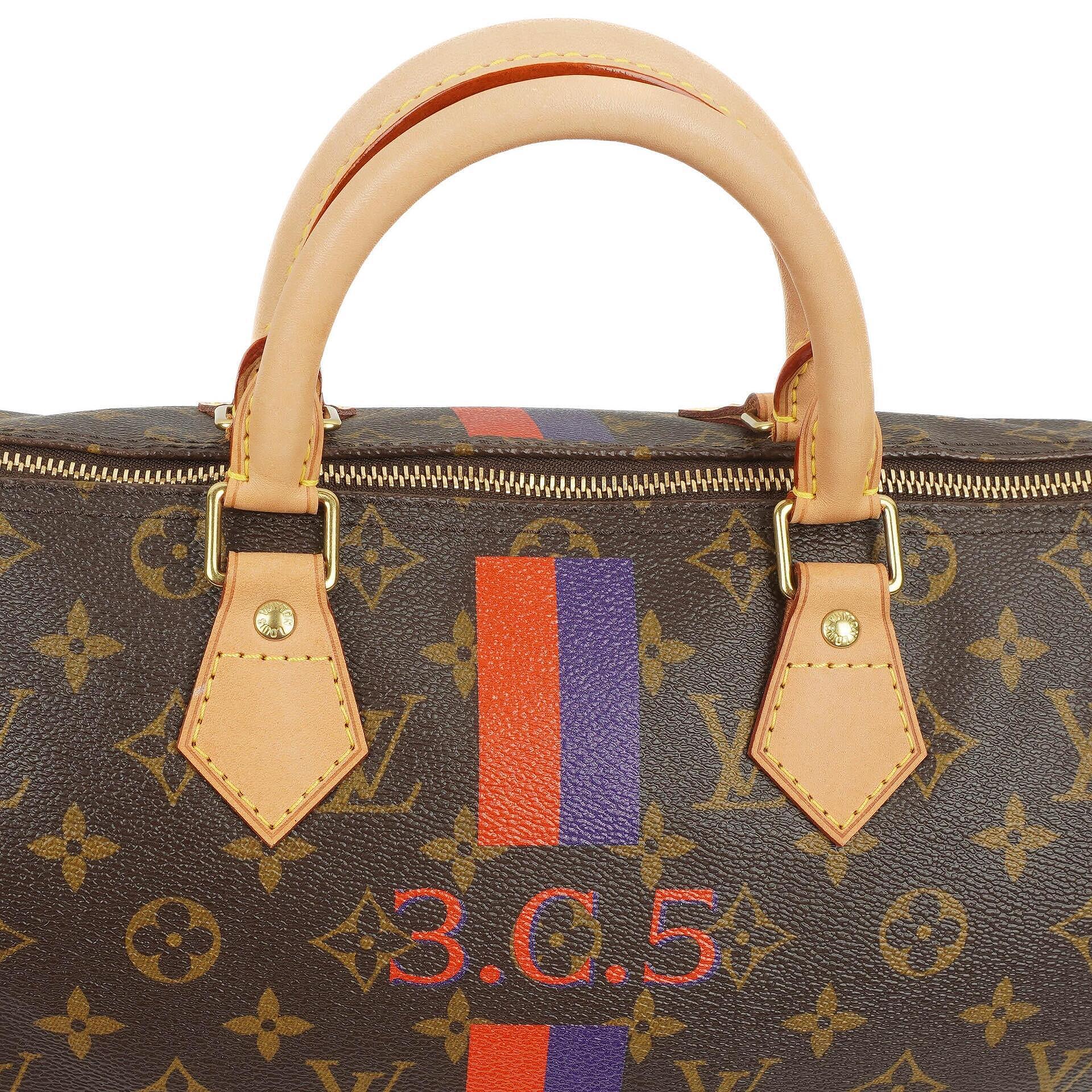 Louis Vuitton Speedy 30 Handtasche aus Monogram Canvas