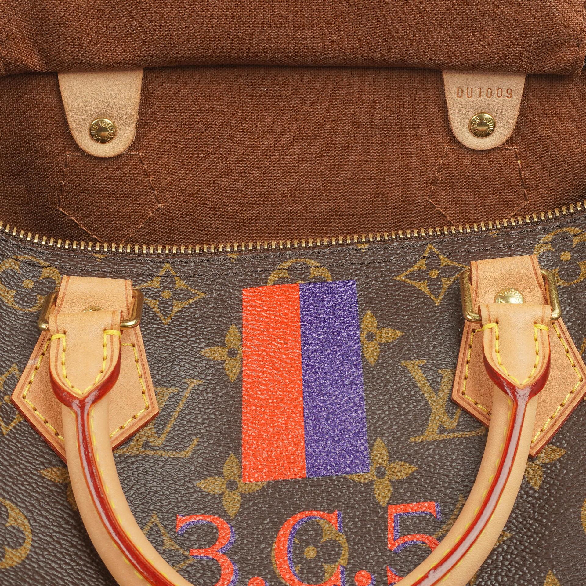 Louis Vuitton Speedy 30 Handtasche aus Monogram Canvas