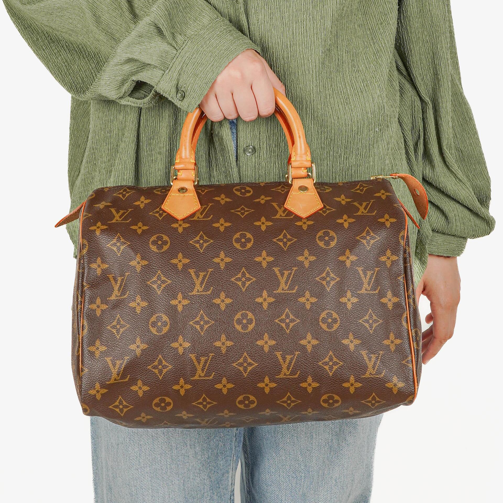 Louis Vuitton Speedy 30 Handtasche aus Monogram Canvas