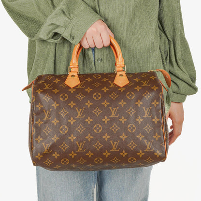 Louis Vuitton Speedy 30 Handtasche aus Monogram Canvas