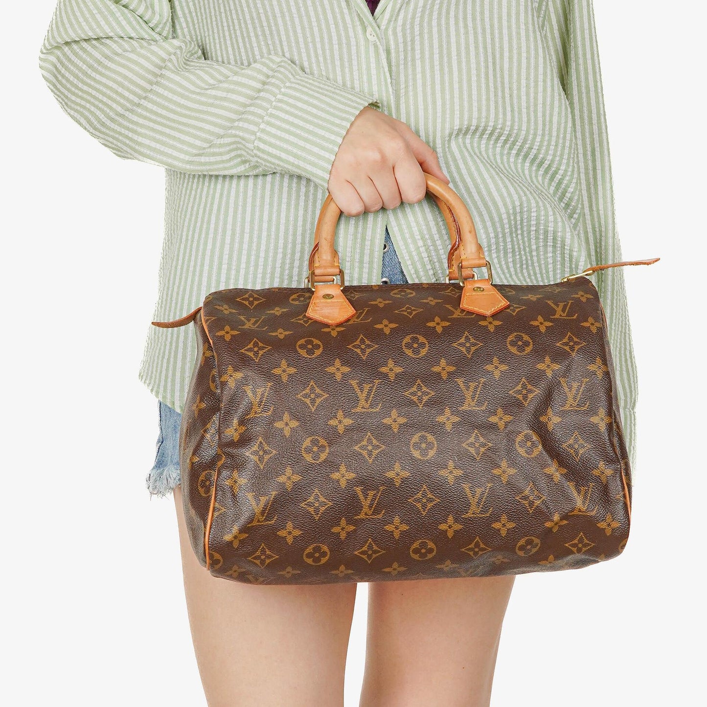 Louis Vuitton Speedy 30 Handtasche aus Monogram Canvas
