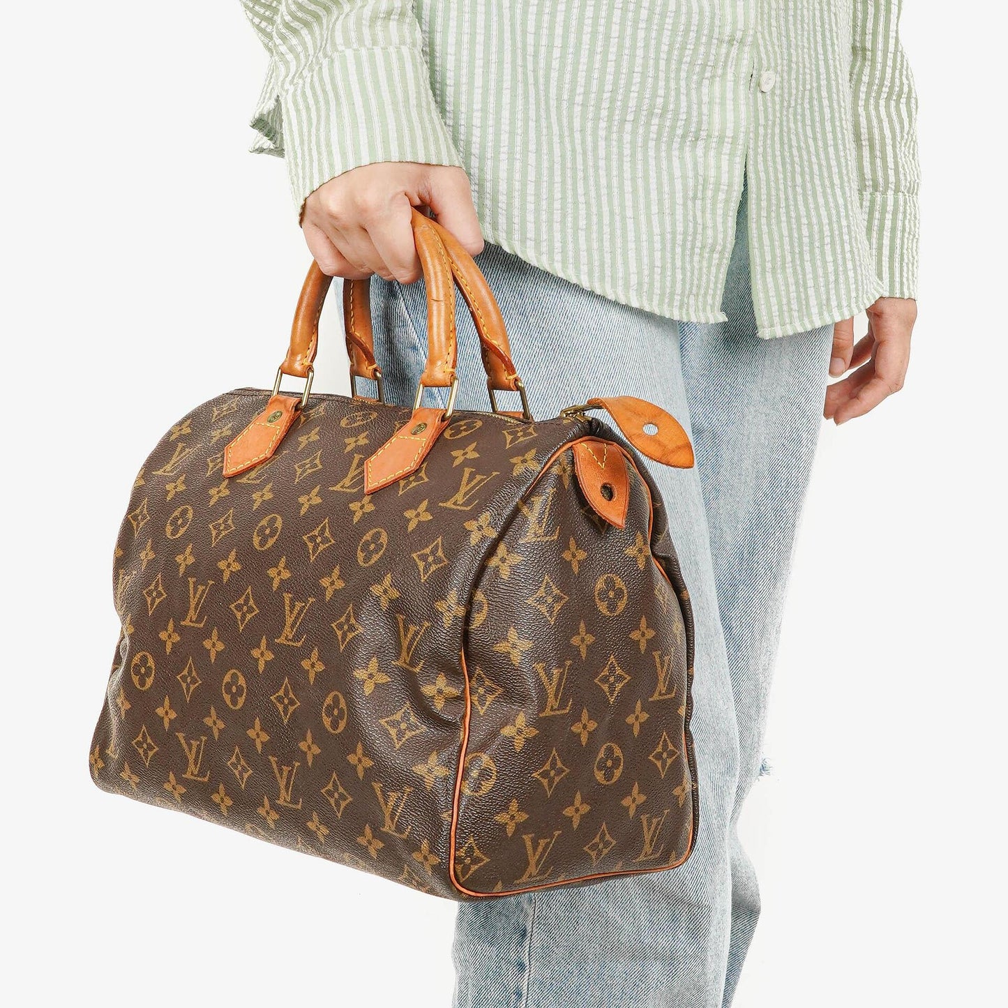 Louis Vuitton Speedy 30 Handtasche aus Monogram Canvas