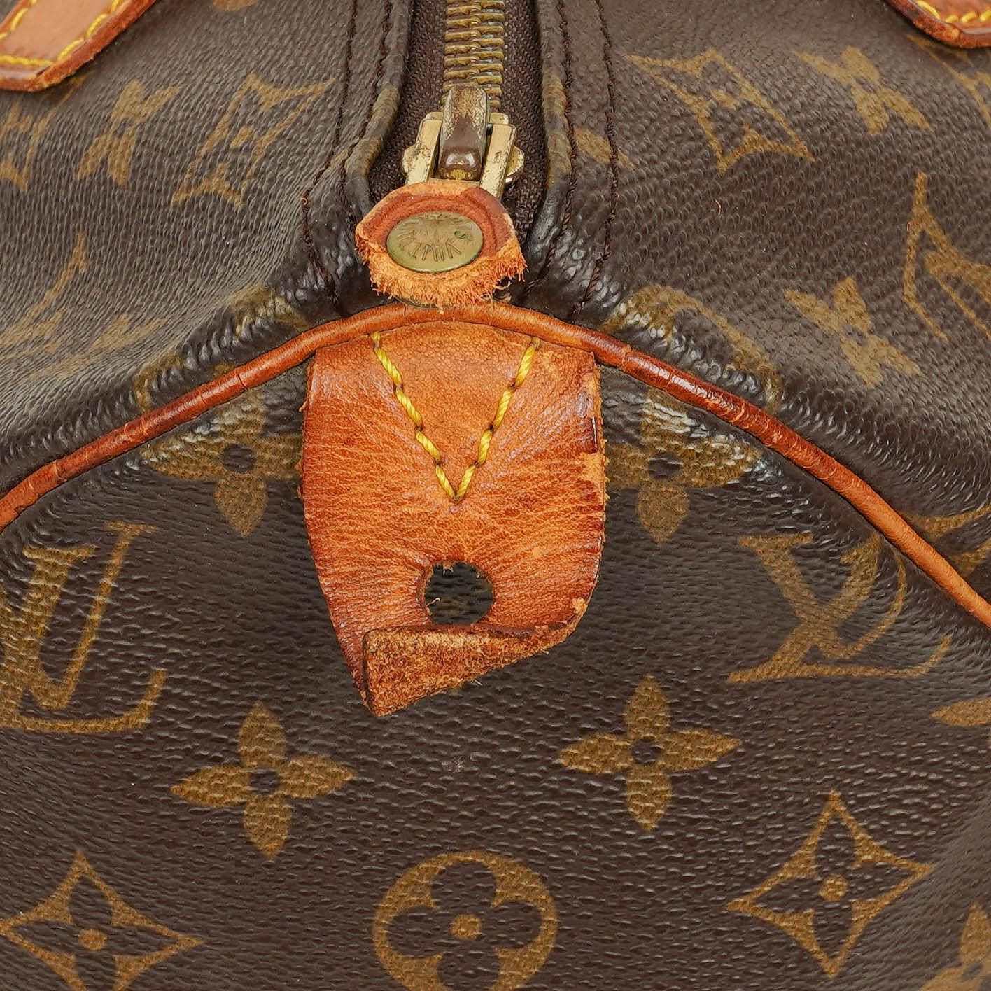 Louis Vuitton Speedy 30 Handtasche aus Monogram Canvas