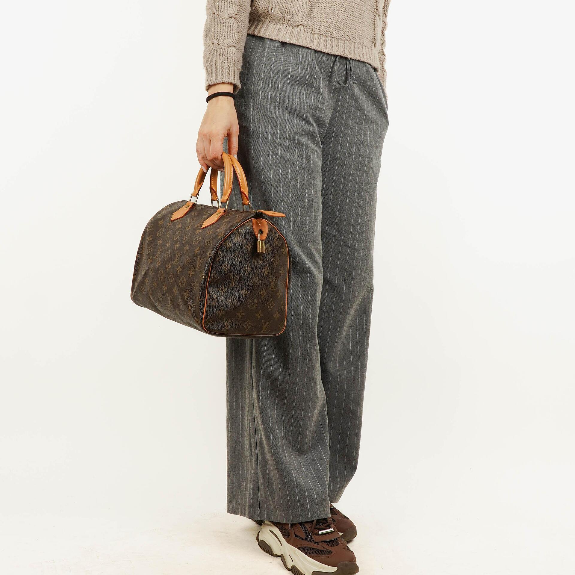 Louis Vuitton Speedy 30 Handtasche aus Monogram Canvas