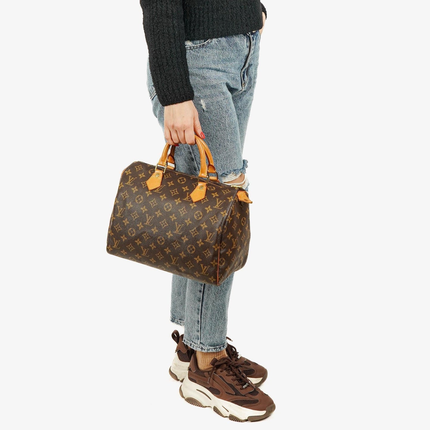 Louis Vuitton Speedy 30 Handtasche aus Monogram Canvas