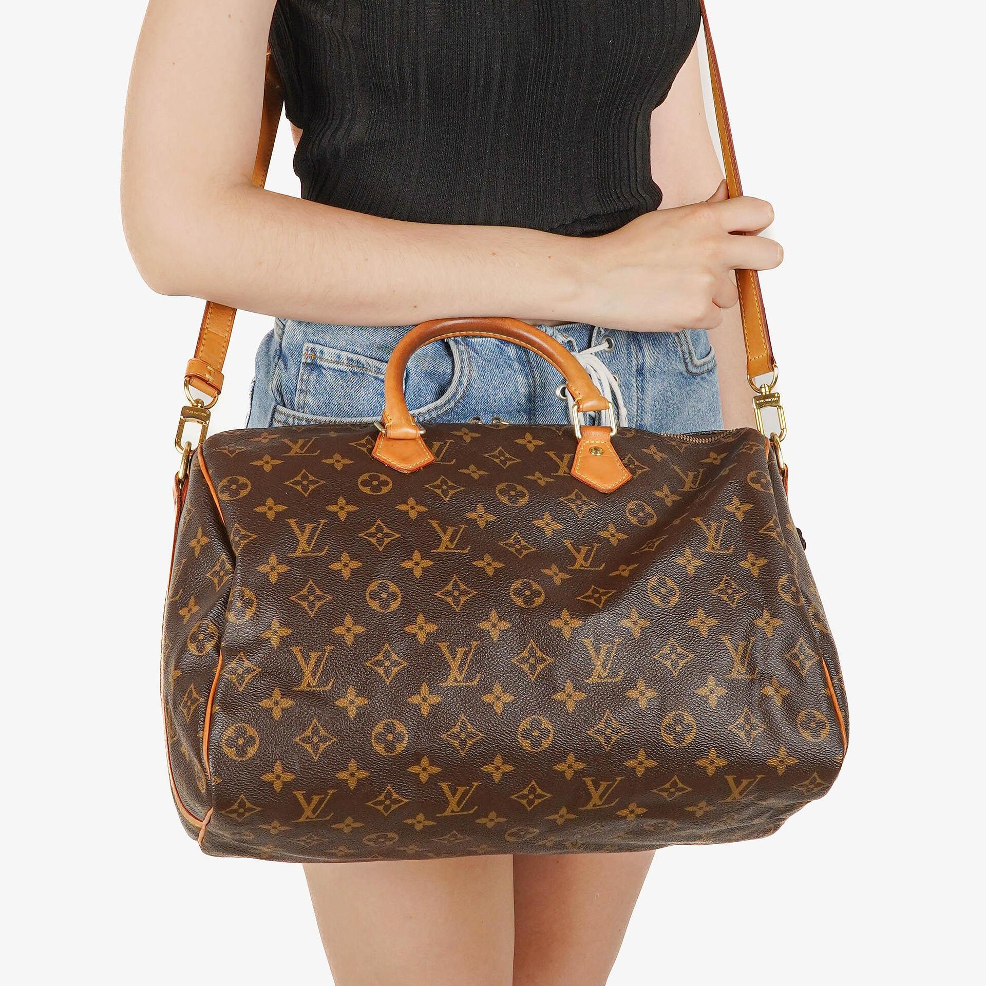 Louis Vuitton Speedy 35 Bandouliere Monogram Canvas Handtasche