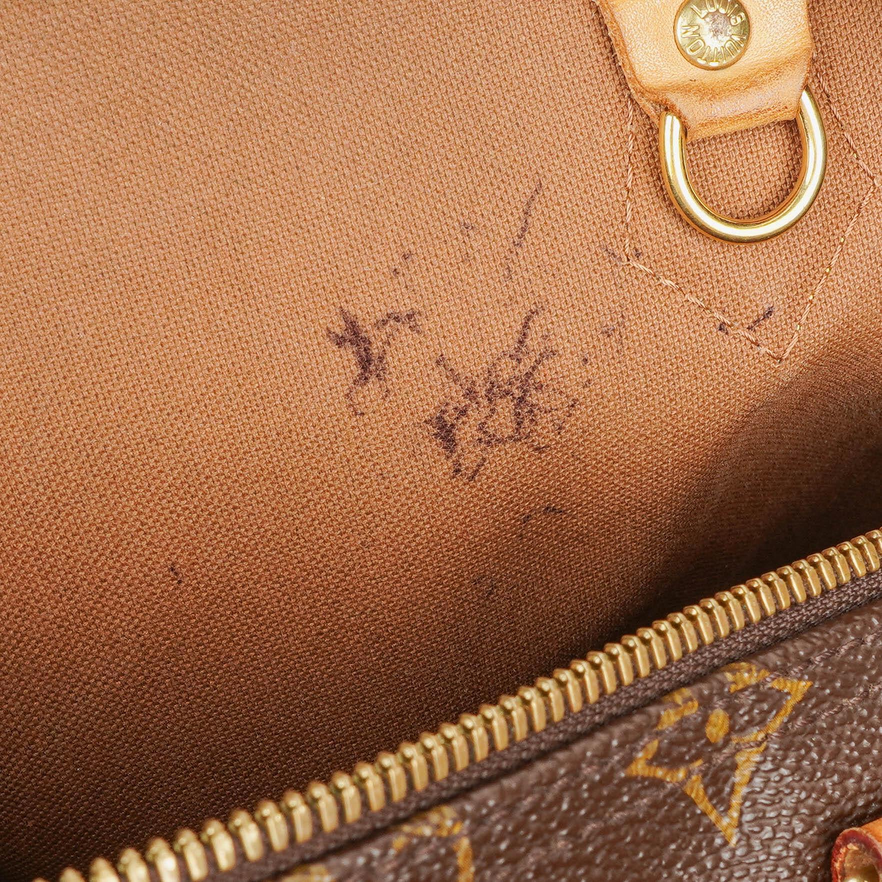 Louis Vuitton Speedy 35 Bandouliere Monogram Canvas Handtasche