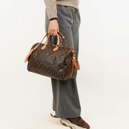 Louis Vuitton Speedy 35 Bandoulière Handtasche aus Monogram Canvas