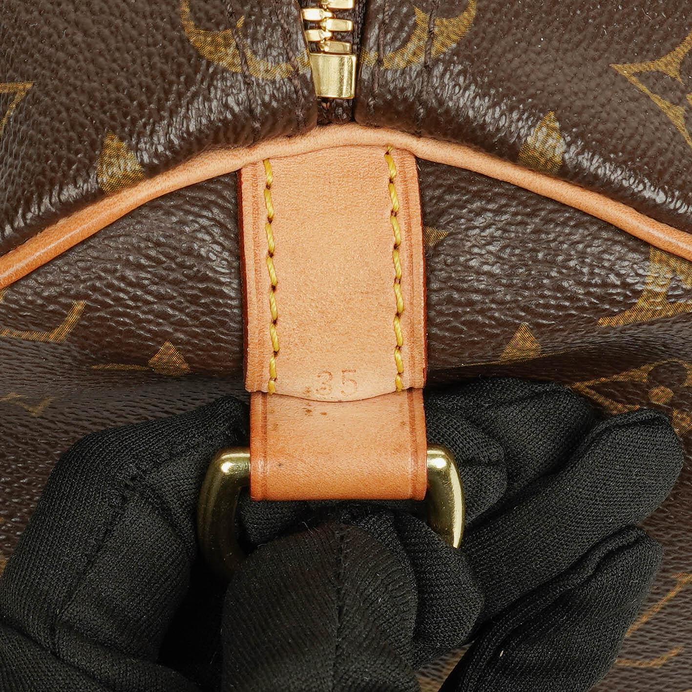 Louis Vuitton Speedy 35 Bandoulière Handtasche aus Monogram Canvas