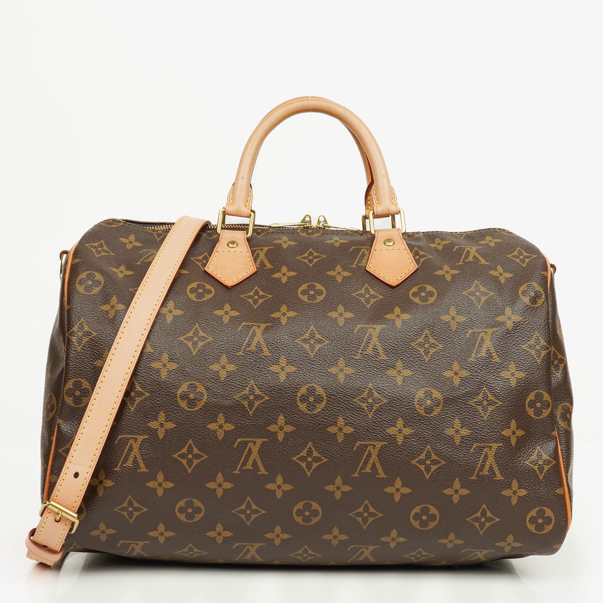 Louis Vuitton Speedy 35 Bandoulière Handtasche aus Monogram Canvas