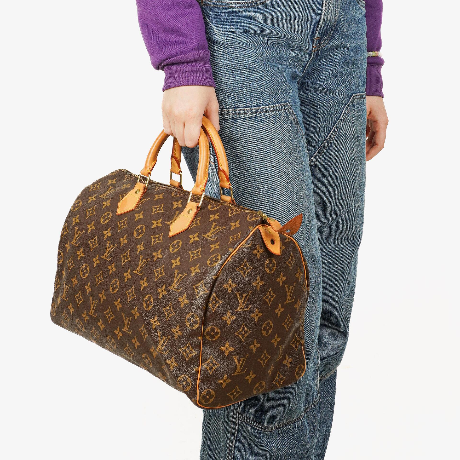 Louis Vuitton Speedy 35 Handtasche aus Monogram Canvas