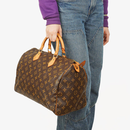Louis Vuitton Speedy 35 Handtasche aus Monogram Canvas