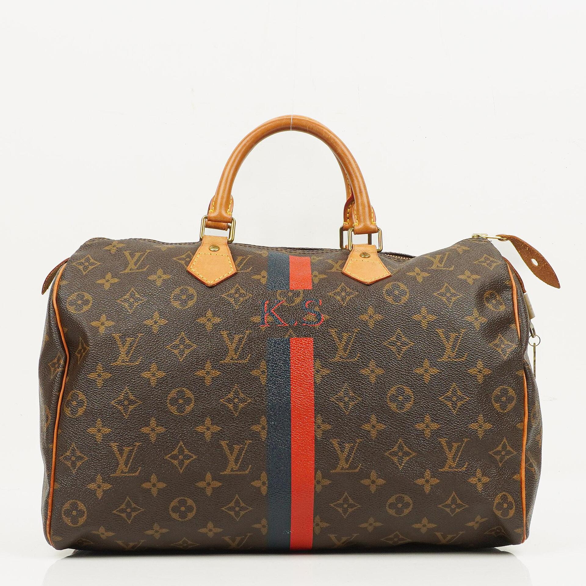 Louis Vuitton Speedy 35 Handtasche aus Monogram Canvas