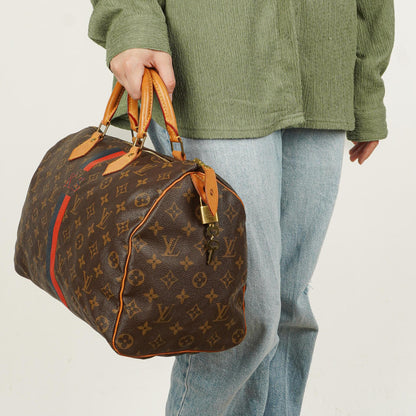 Louis Vuitton Speedy 35 Handtasche aus Monogram Canvas