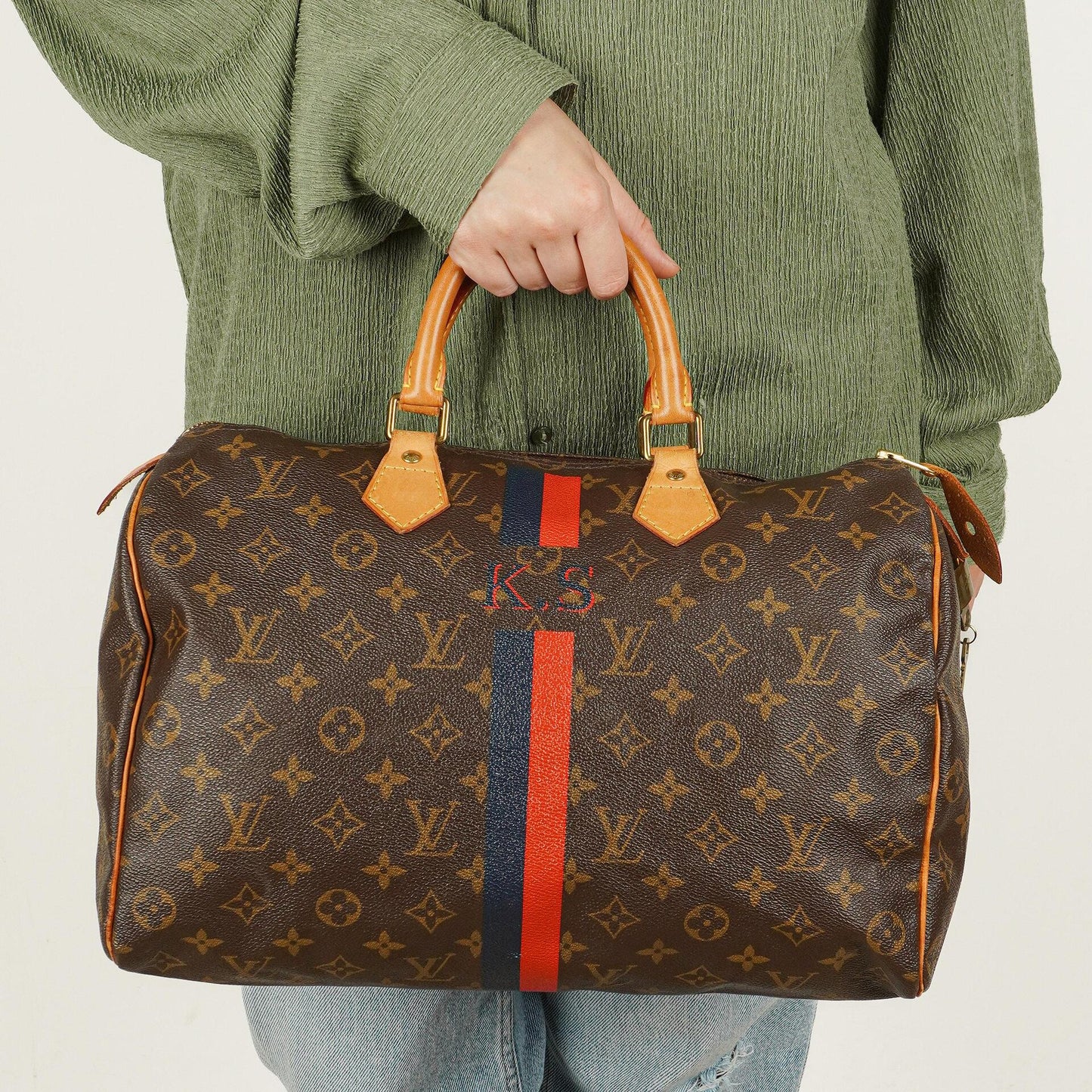 Louis Vuitton Speedy 35 Handtasche aus Monogram Canvas