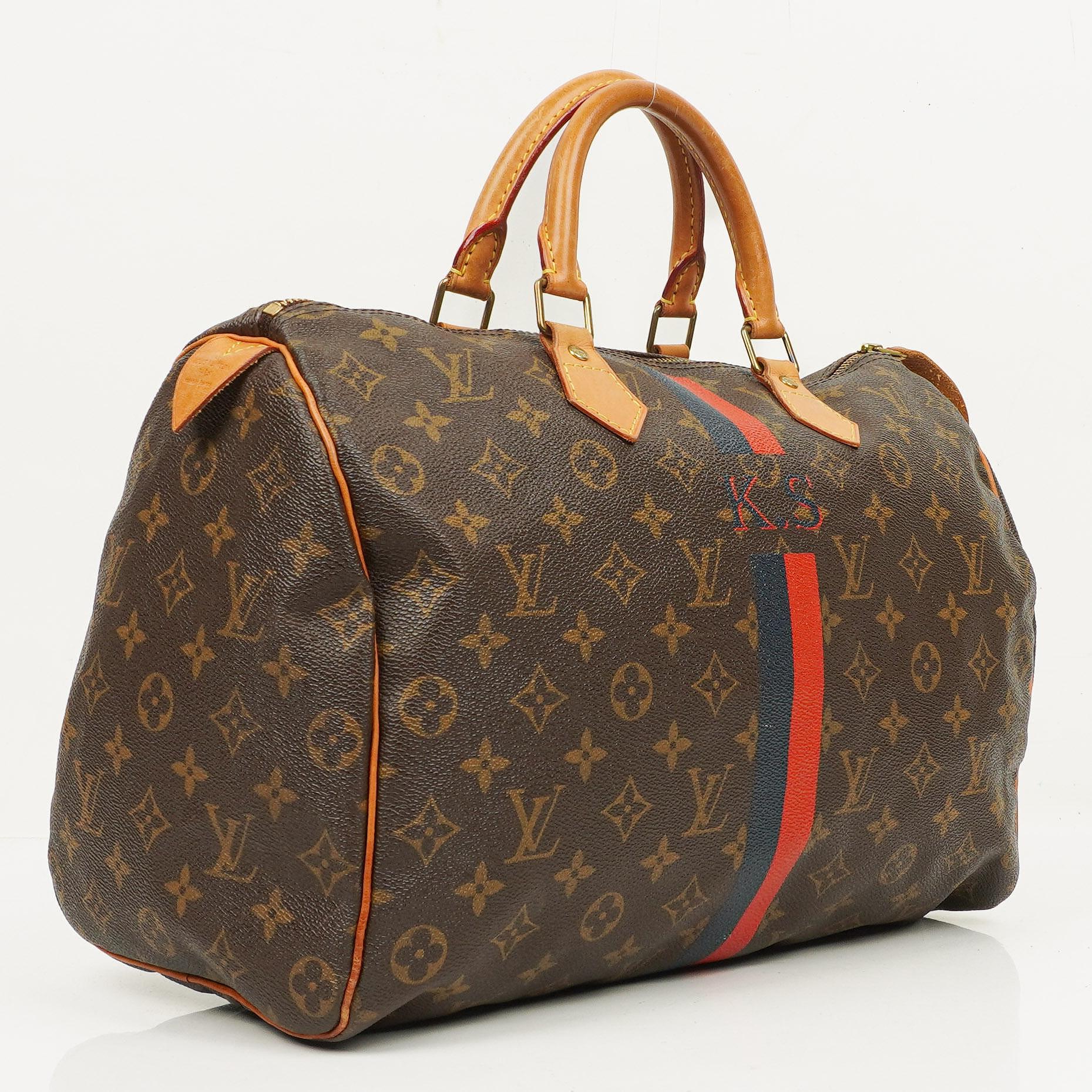 Louis Vuitton Speedy 35 Handtasche aus Monogram Canvas