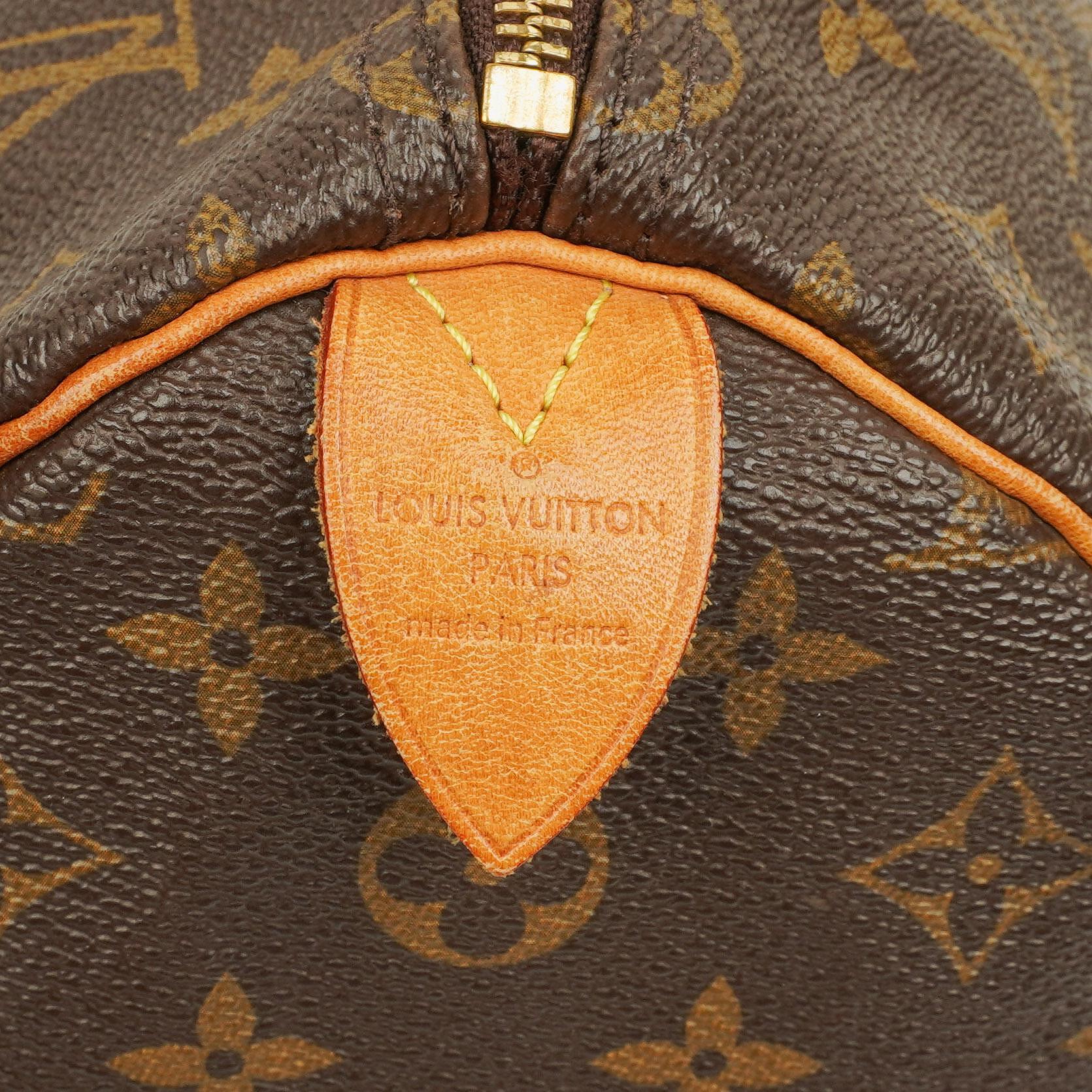 Louis Vuitton Speedy 35 Handtasche aus Monogram Canvas