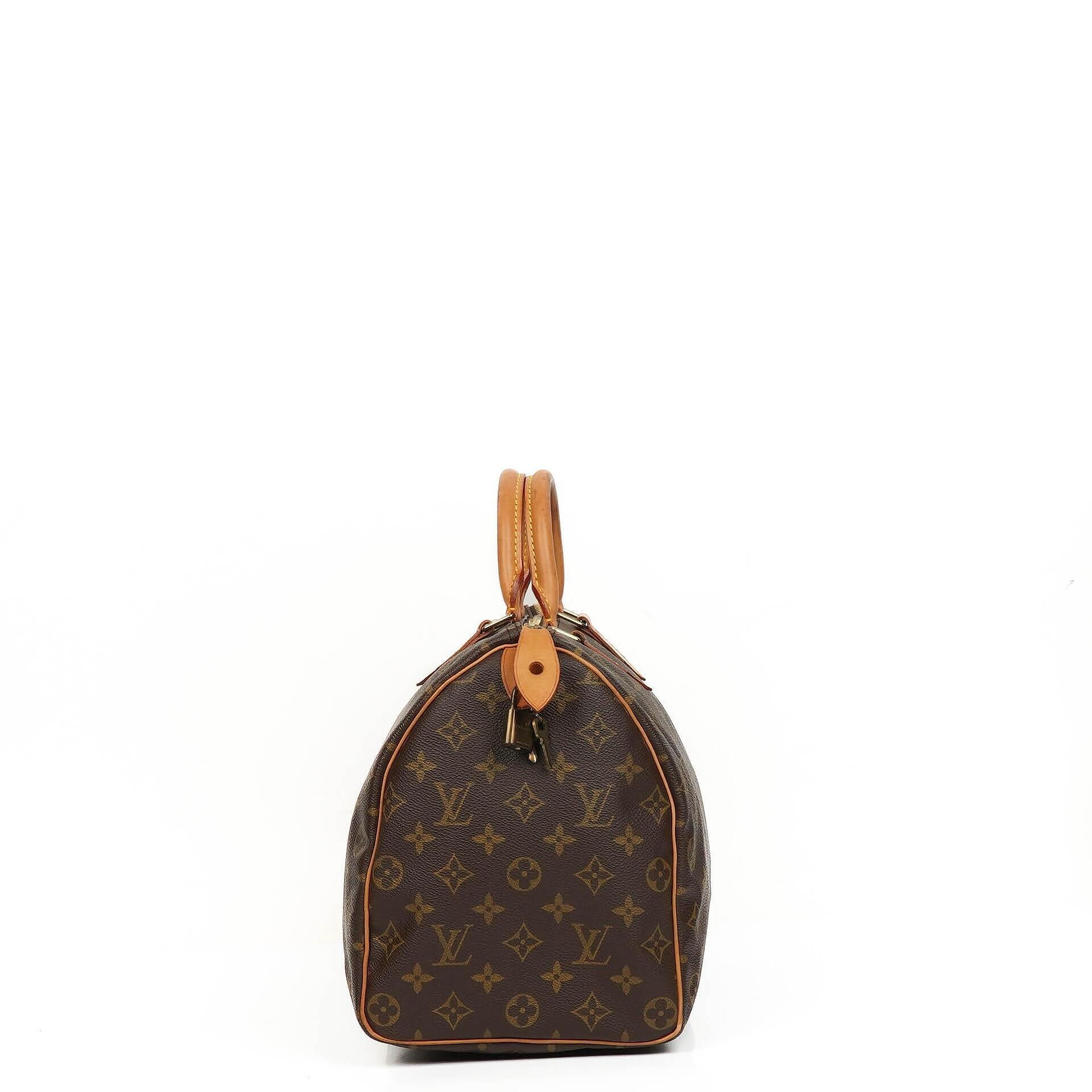 Louis Vuitton Speedy 35 Handtasche aus Monogram Canvas