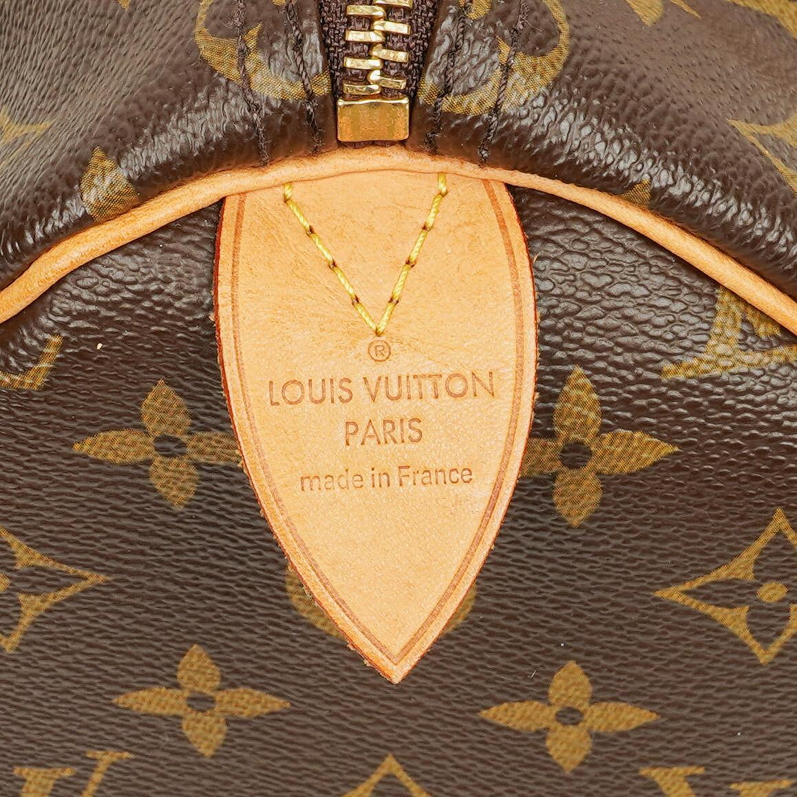 Louis Vuitton Speedy 35 Handtasche aus Monogram Canvas