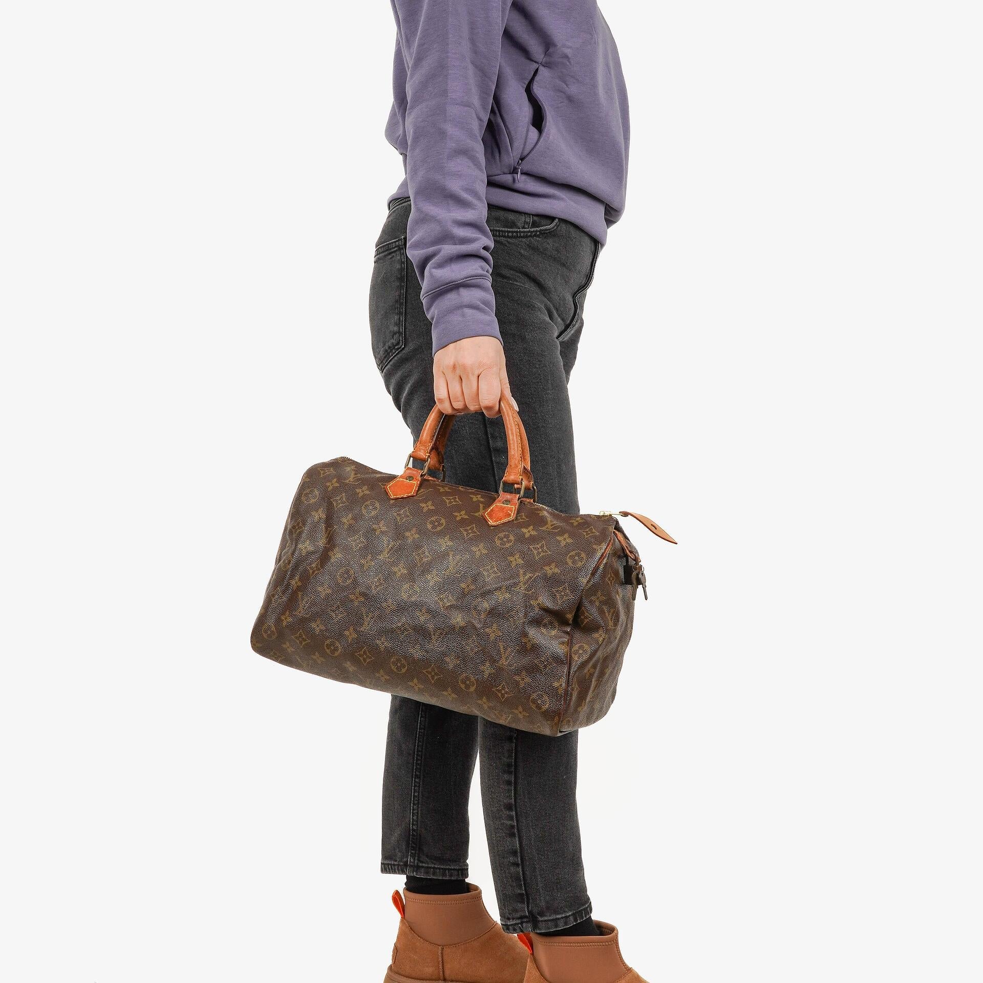 Louis Vuitton Speedy 35 Handtasche aus Monogram Canvas
