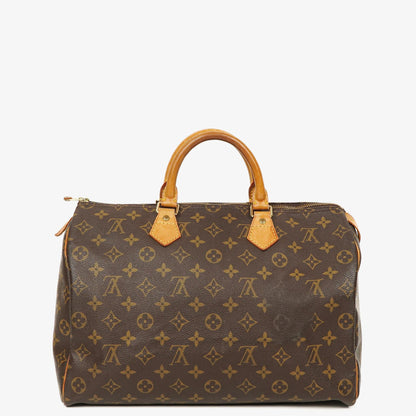 Louis Vuitton Speedy 35 Handtasche aus Monogram Canvas