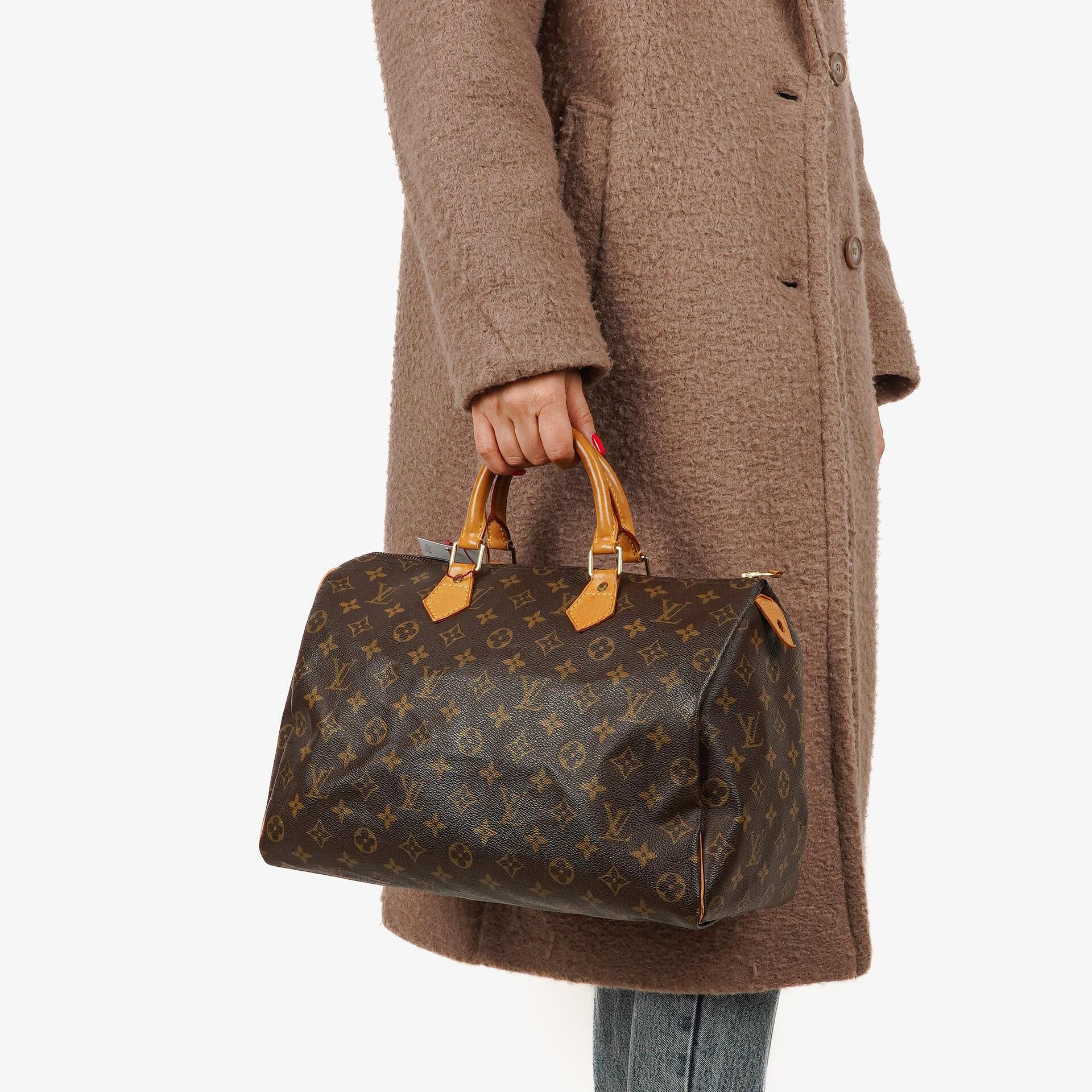 Louis Vuitton Speedy 35 Handtasche aus Monogram Canvas