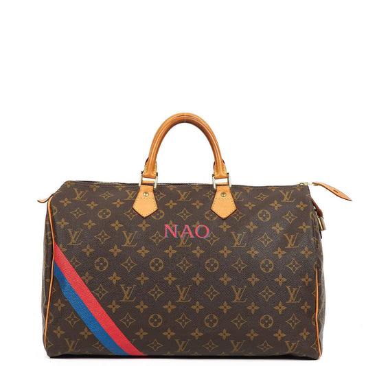 Louis Vuitton Speedy 40 Tasche aus Monogram Canvas