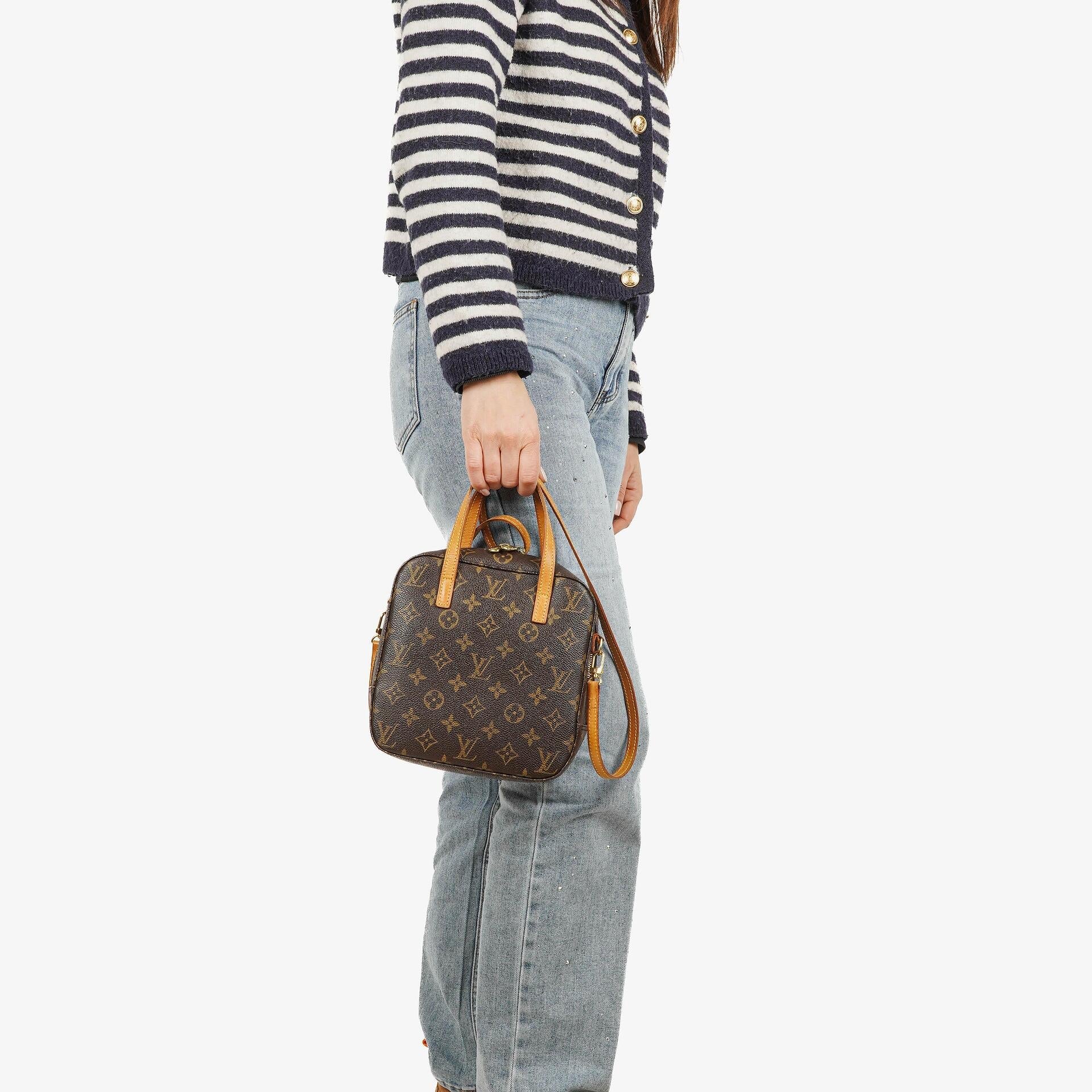Louis Vuitton Spontini Tasche aus Monogram Canvas