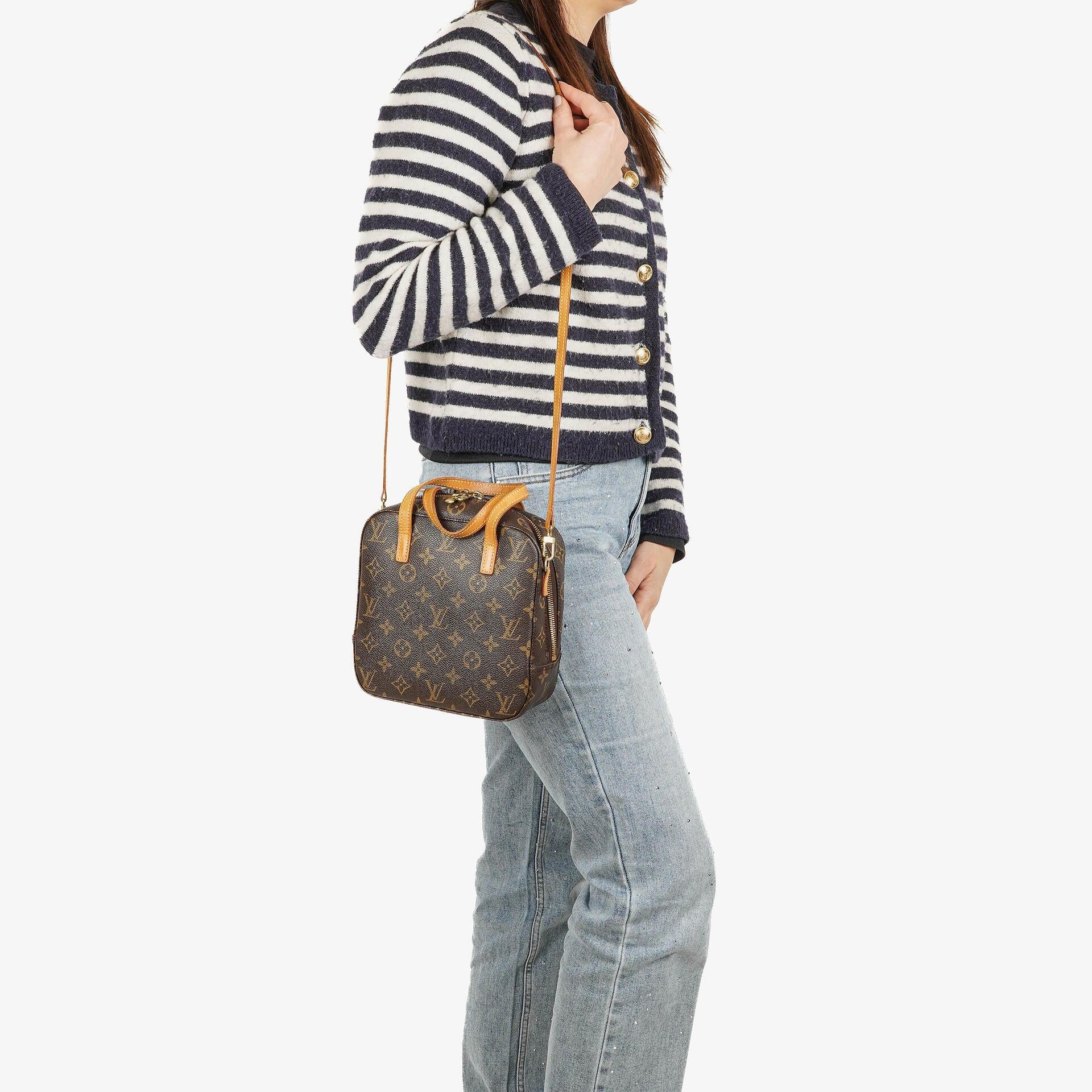 Louis Vuitton Spontini Tasche aus Monogram Canvas