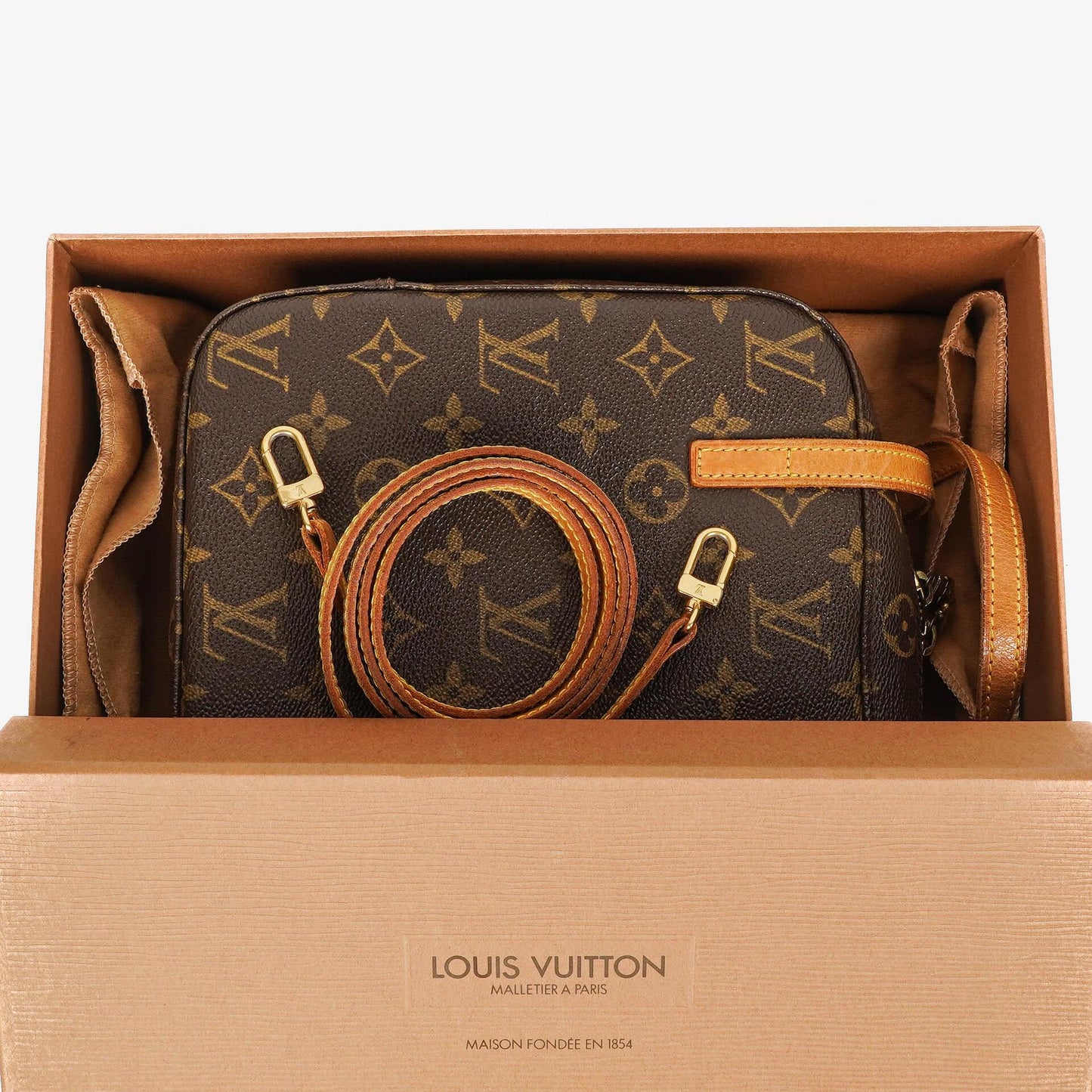 Louis Vuitton Spontini Tasche aus Monogram Canvas