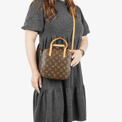 Louis Vuitton Spontini Tasche aus Monogram Canvas