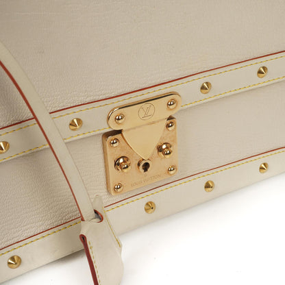 Louis Vuitton Suhali Le Talentueux Blanc Schultertasche