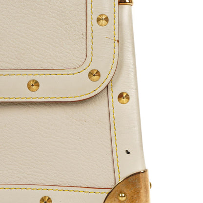 Louis Vuitton Suhali Le Talentueux Blanc Schultertasche