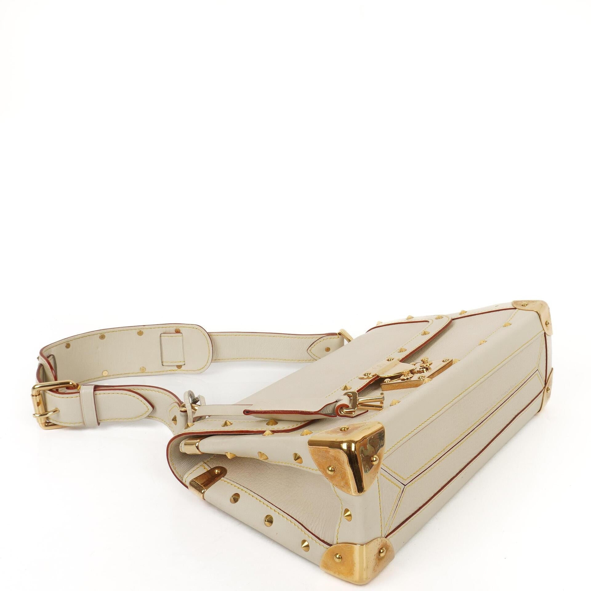 Louis Vuitton Suhali Le Talentueux Blanc Schultertasche