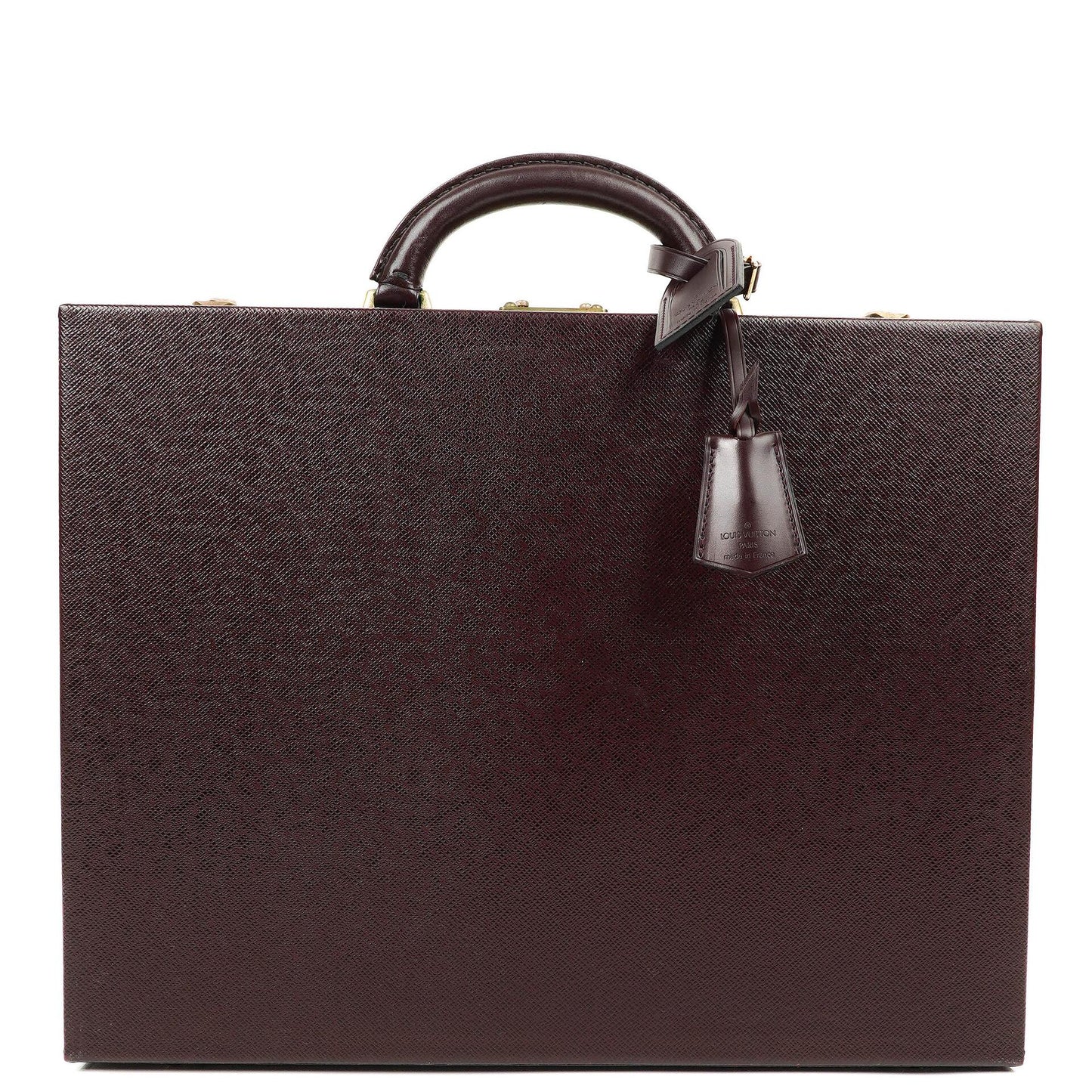 Louis Vuitton President Classeur Aktentasche aus Taiga Leder in Acajou, 1997