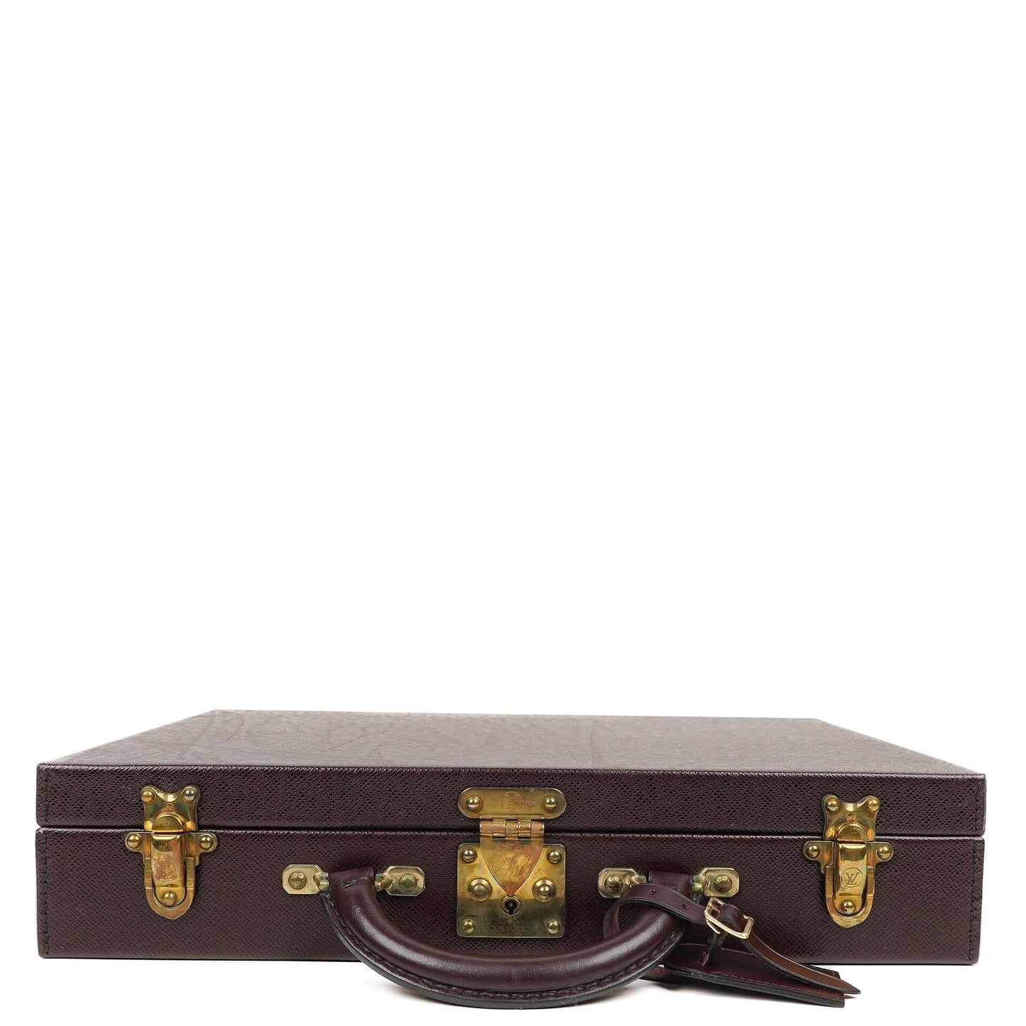 Louis Vuitton President Classeur Aktentasche aus Taiga Leder in Acajou, 1997
