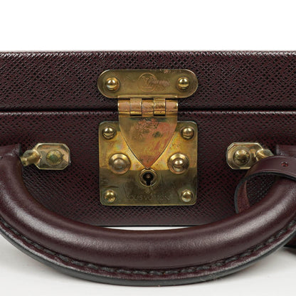 Louis Vuitton President Classeur Aktentasche aus Taiga Leder in Acajou, 1997