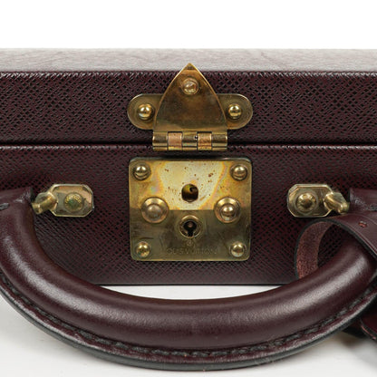 Louis Vuitton President Classeur Aktentasche aus Taiga Leder in Acajou, 1997