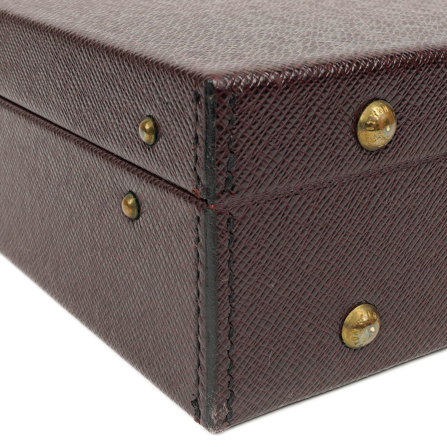 Louis Vuitton President Classeur Aktentasche aus Taiga Leder in Acajou, 1997