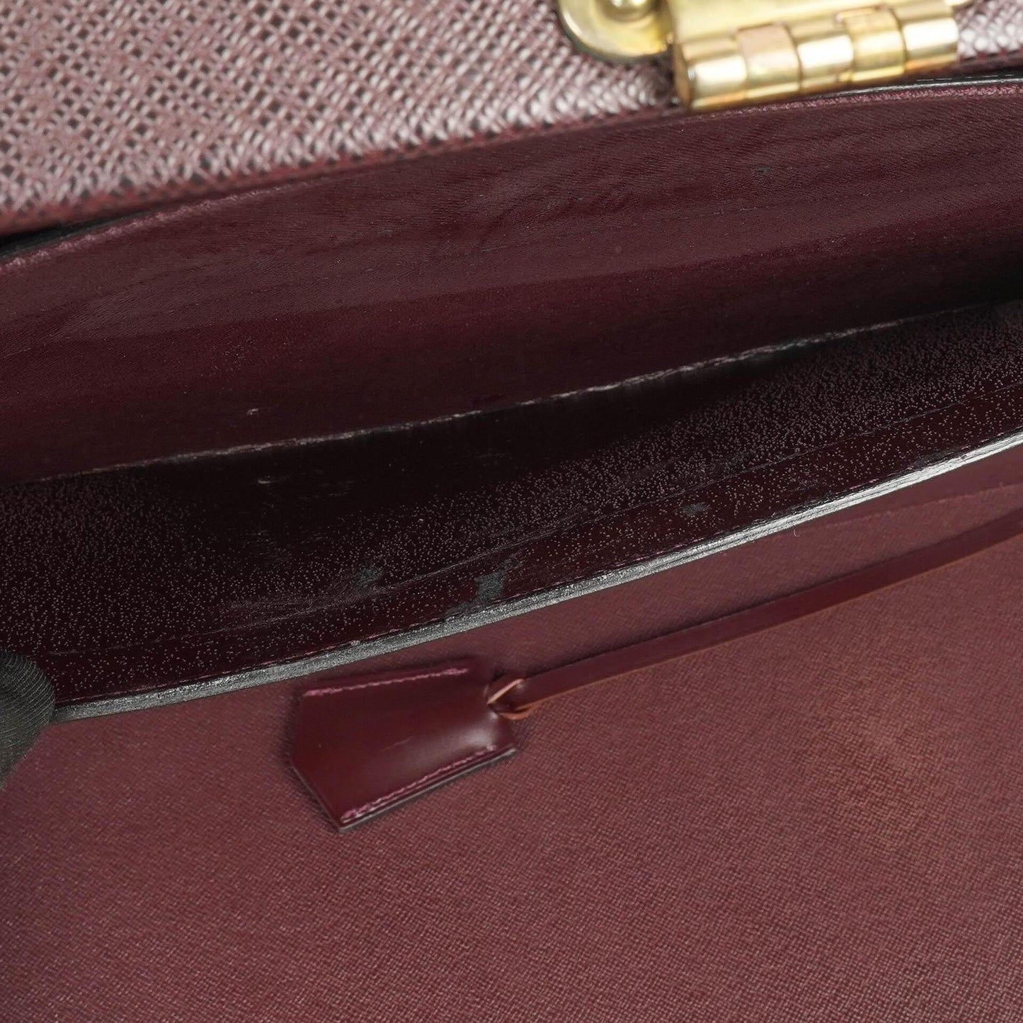 Louis Vuitton President Classeur Aktentasche aus Taiga Leder in Acajou, 1997