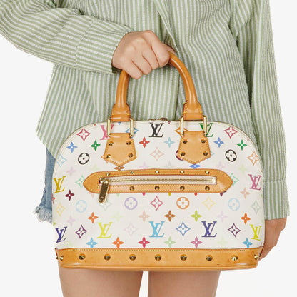 Louis Vuitton Takashi Murakami Alma PM Handtasche
