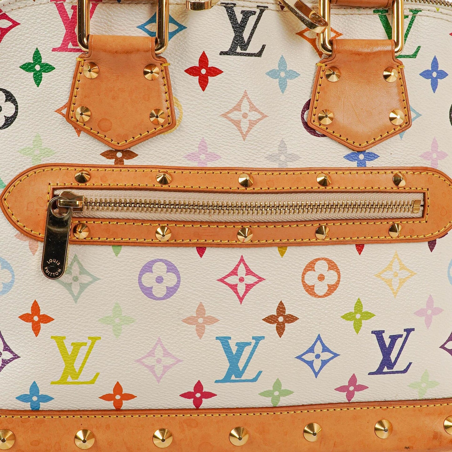 Louis Vuitton Takashi Murakami Alma PM Handtasche