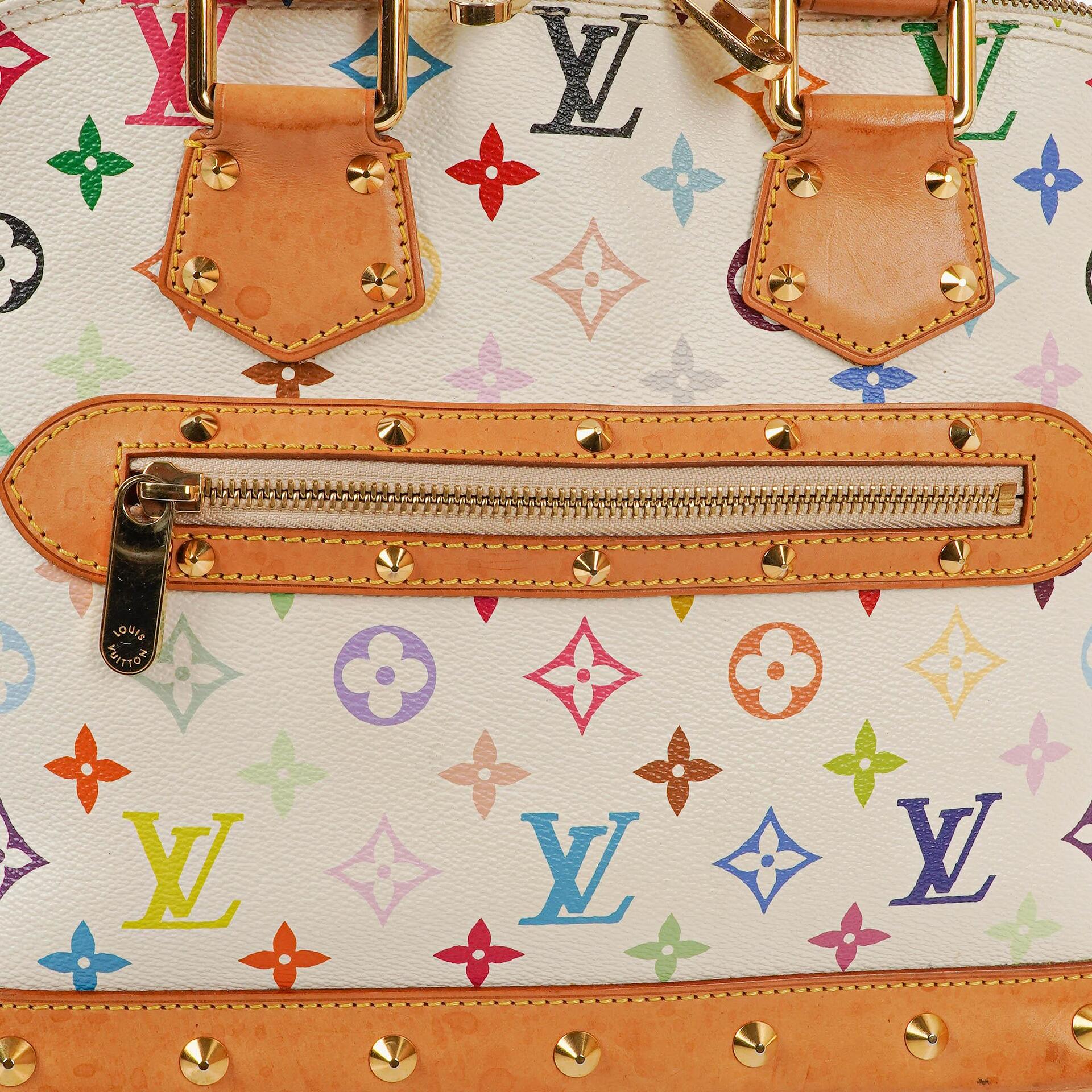 Louis Vuitton Takashi Murakami Alma PM Handtasche