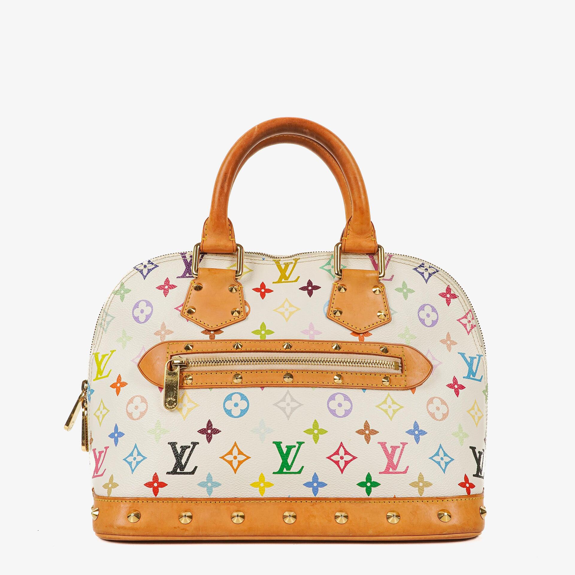 Louis Vuitton Alma PM Takashi Murakami Handtasche