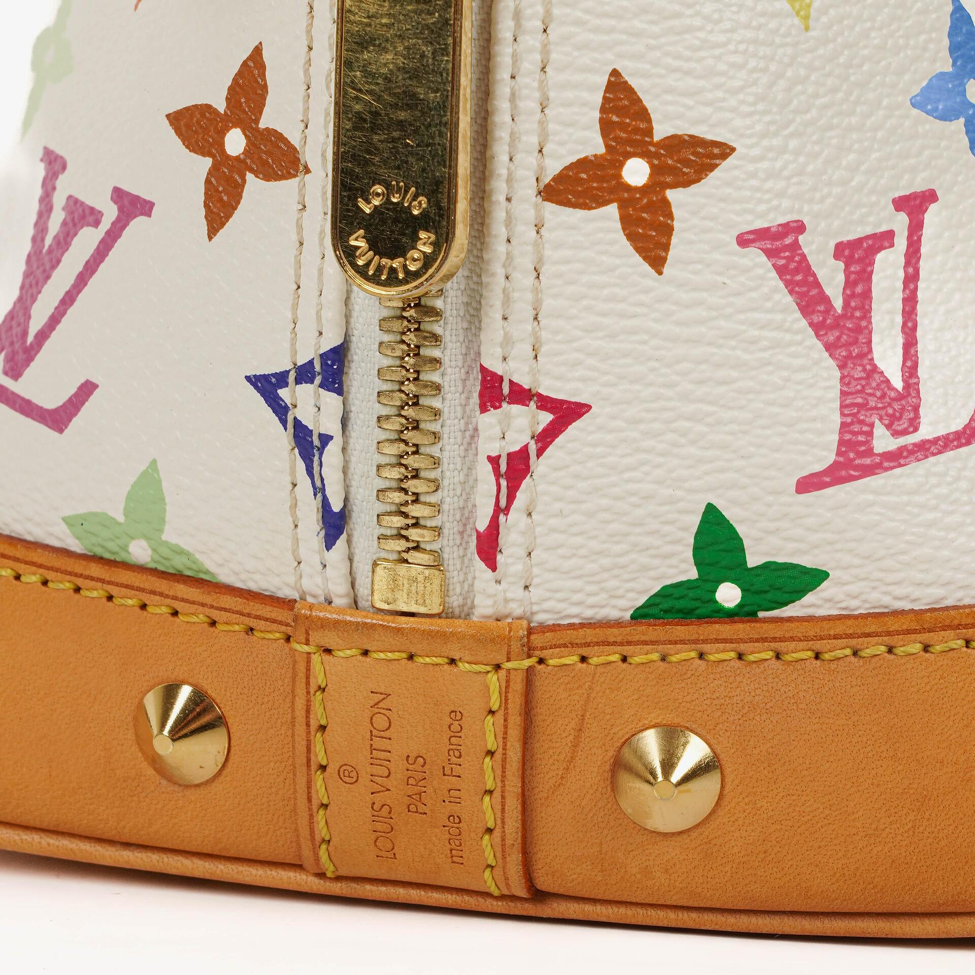 Louis Vuitton Alma PM Takashi Murakami Handtasche