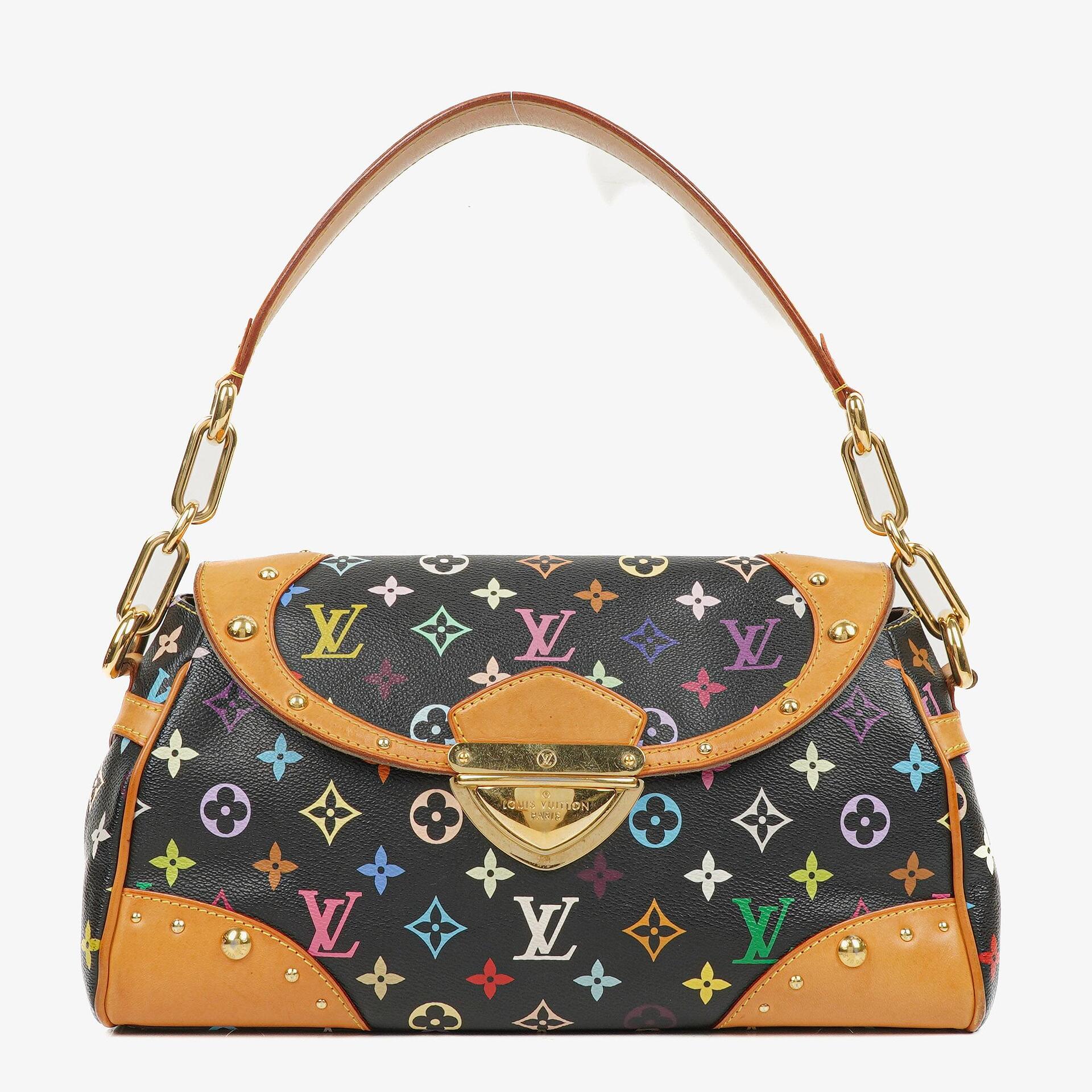 Louis Vuitton Takashi Murakami Beverly MM Tasche aus Monogram Canvas