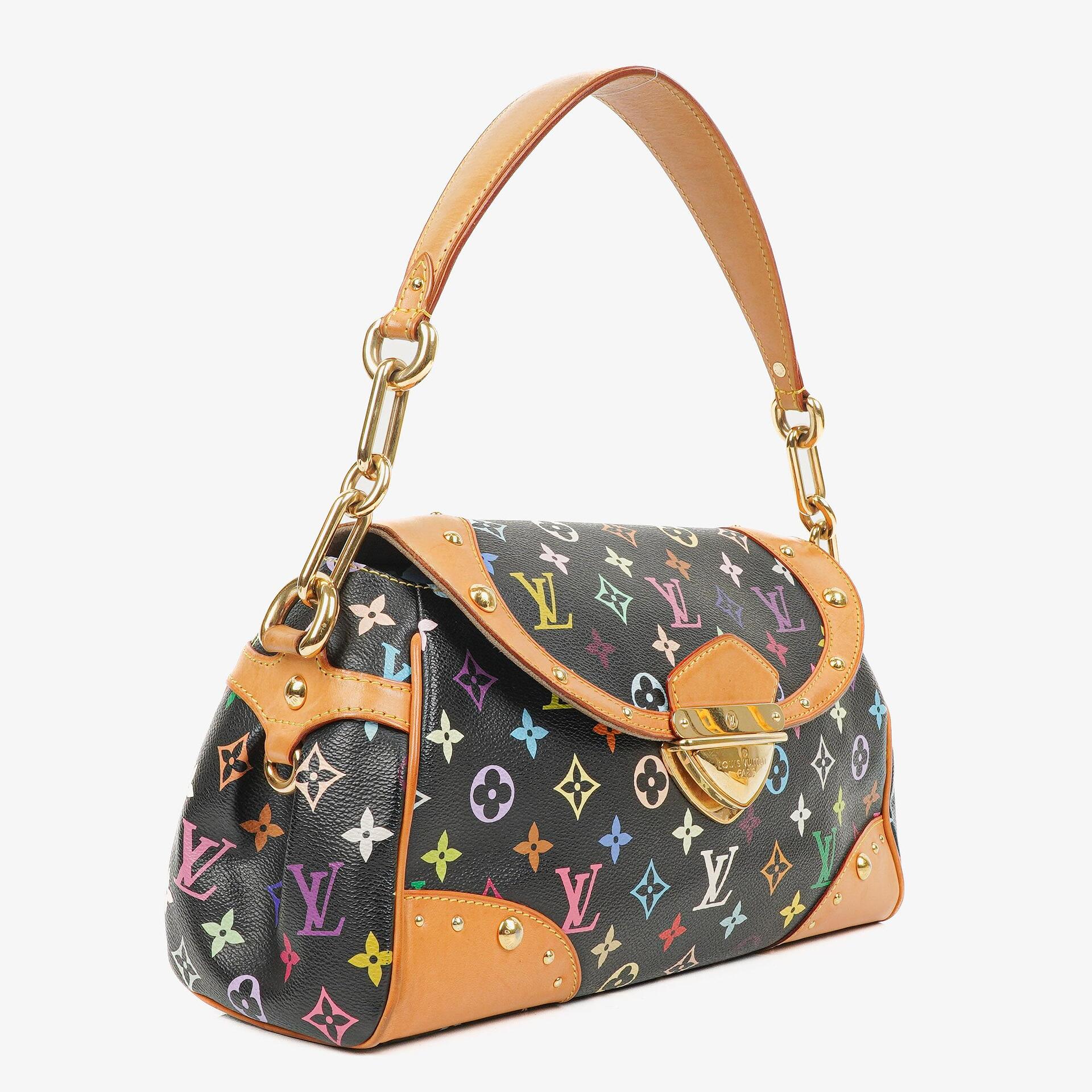 Louis Vuitton Takashi Murakami Beverly MM Tasche aus Monogram Canvas