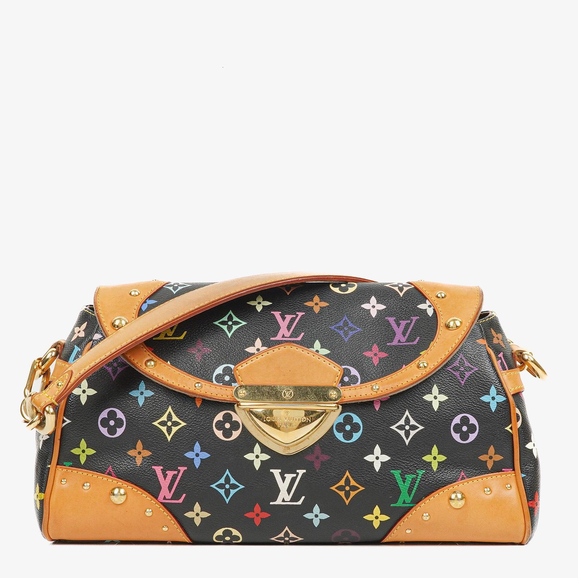 Louis Vuitton Takashi Murakami Beverly MM Tasche aus Monogram Canvas